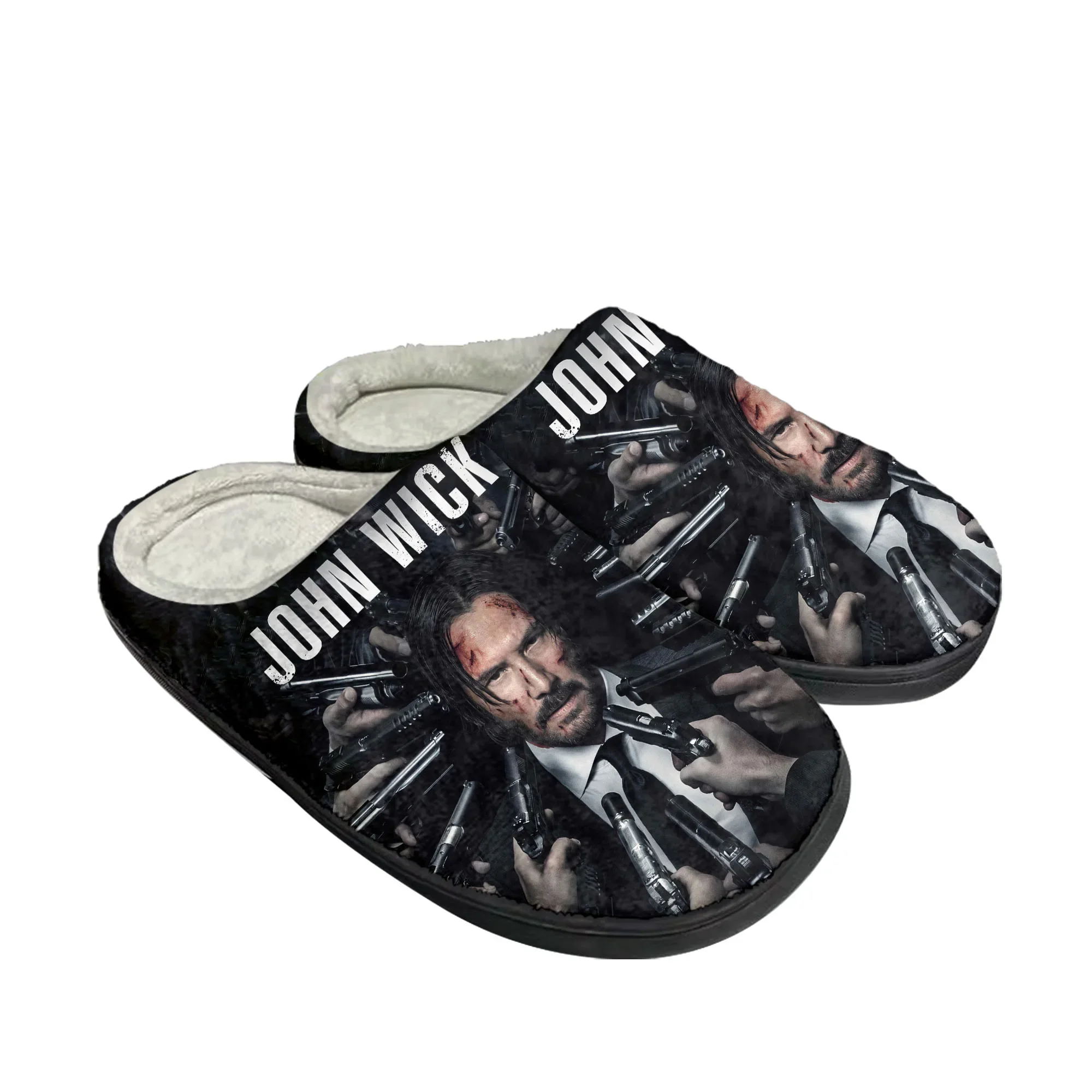 Men Shoes For Winter - Pantoufles en coton John Wick Keanu