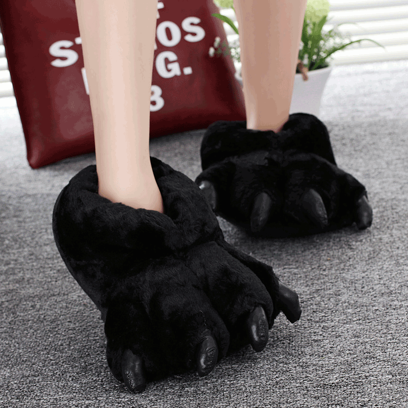 Men Shoes For Winter - Taille 35-43 noir Animal patte chaussures