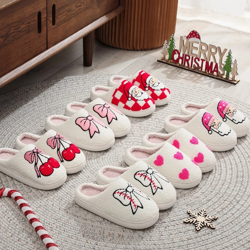 Men'S Shoes For Sale - Chaussons d'hiver chauds pour femme, motif