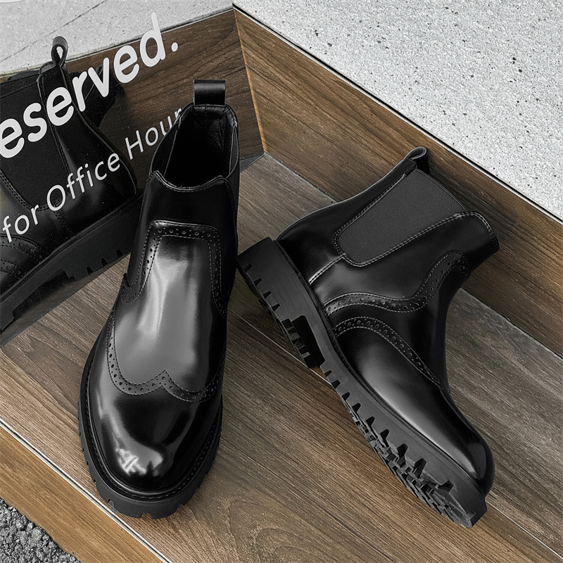 Men'S Shoes Brogues - Grande taille hommes mode fête bal