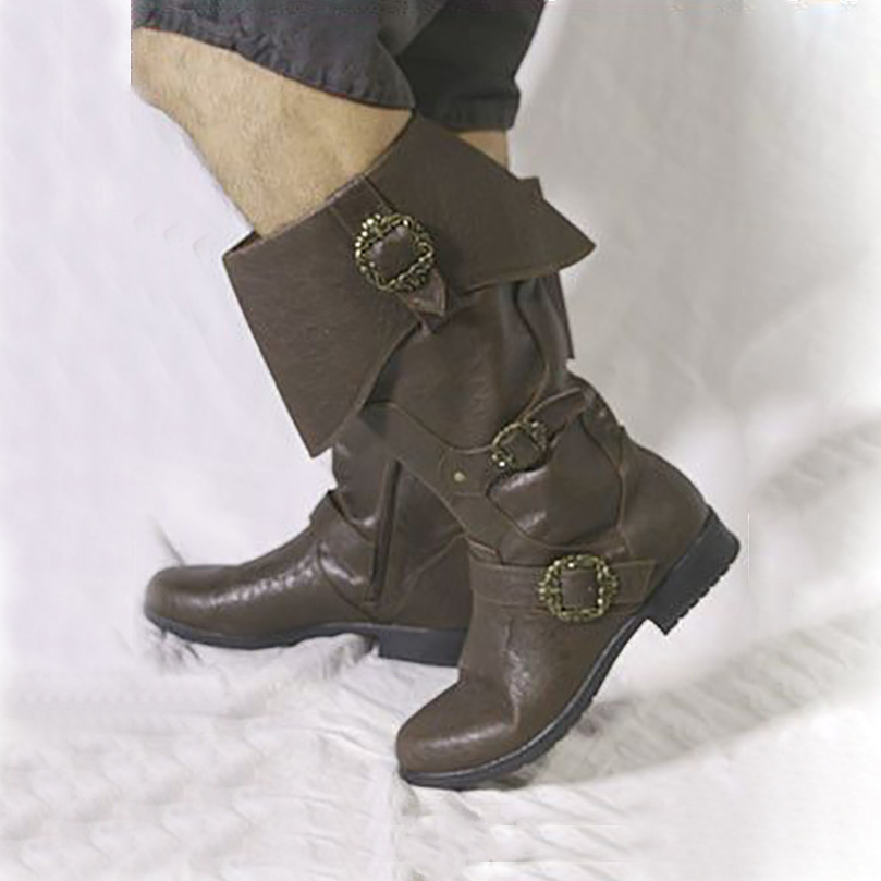 Men'S Shoes Louis Vuitton - Chaussures médiévales en cuir PU pour