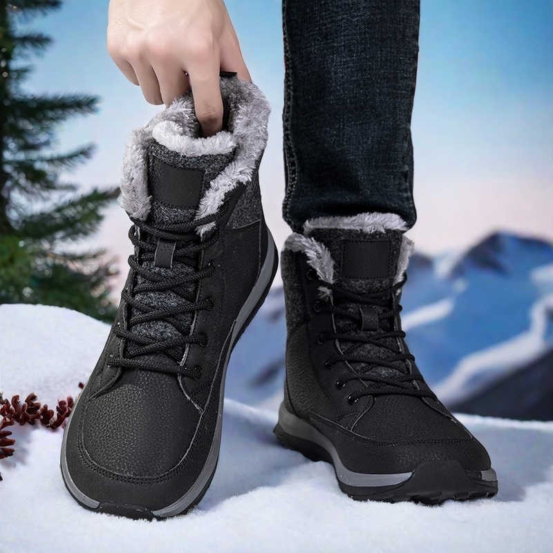 Men Shoes Black - Chaussures montantes haute performance pour hommes,