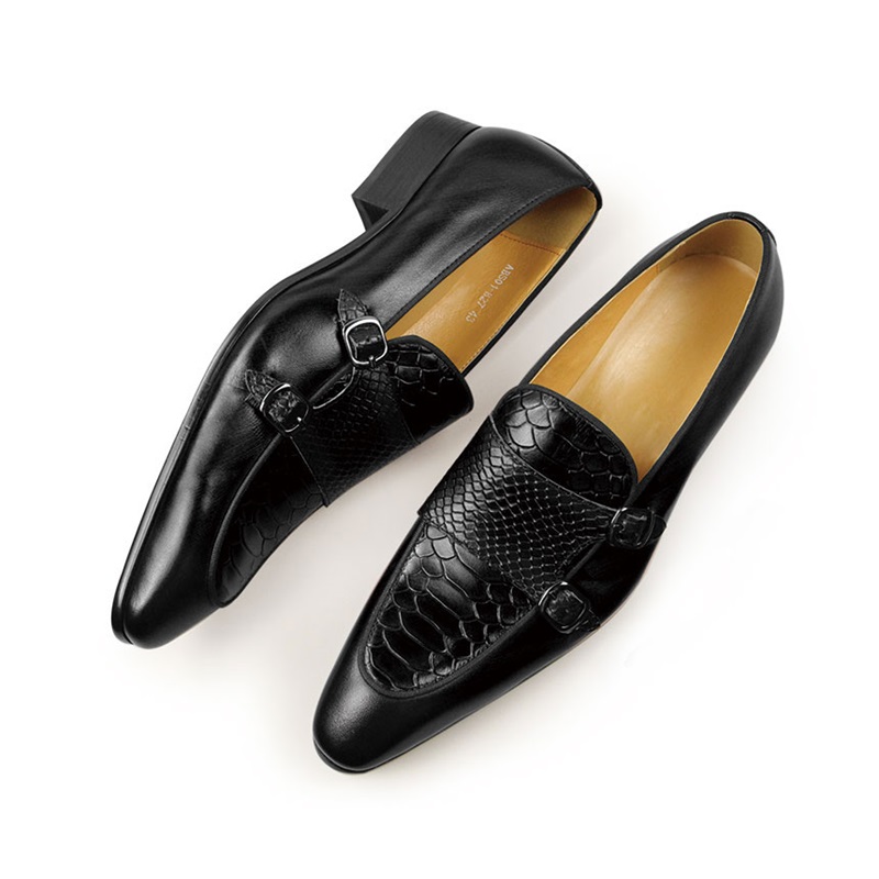 Men Shoes Red Bottom - Mocassins Confortables en Cuir pour Homme,