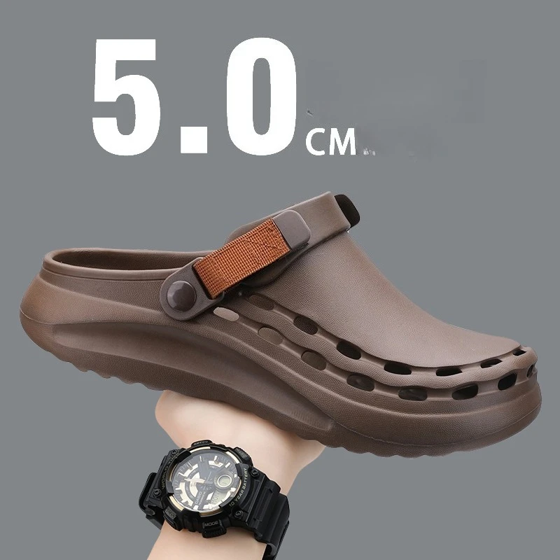 Men'S Shoes For Sale - Sandales pour hommes de couleur unie