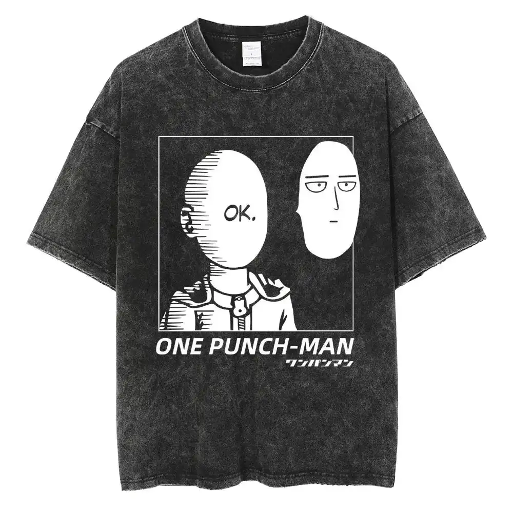 One Punch Man – t-shirt Vintag - Men Shoes Illustration avis et prix