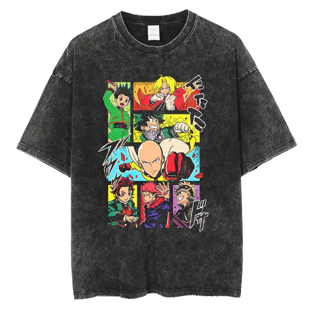 One Punch Man – t-shirt Vintag - Men Shoes Illustration avis et prix