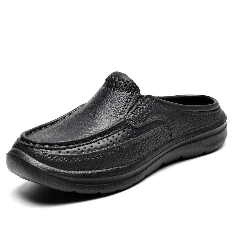 Chaussons d'été, sabots de jar - Men Shoes Black avis et prix