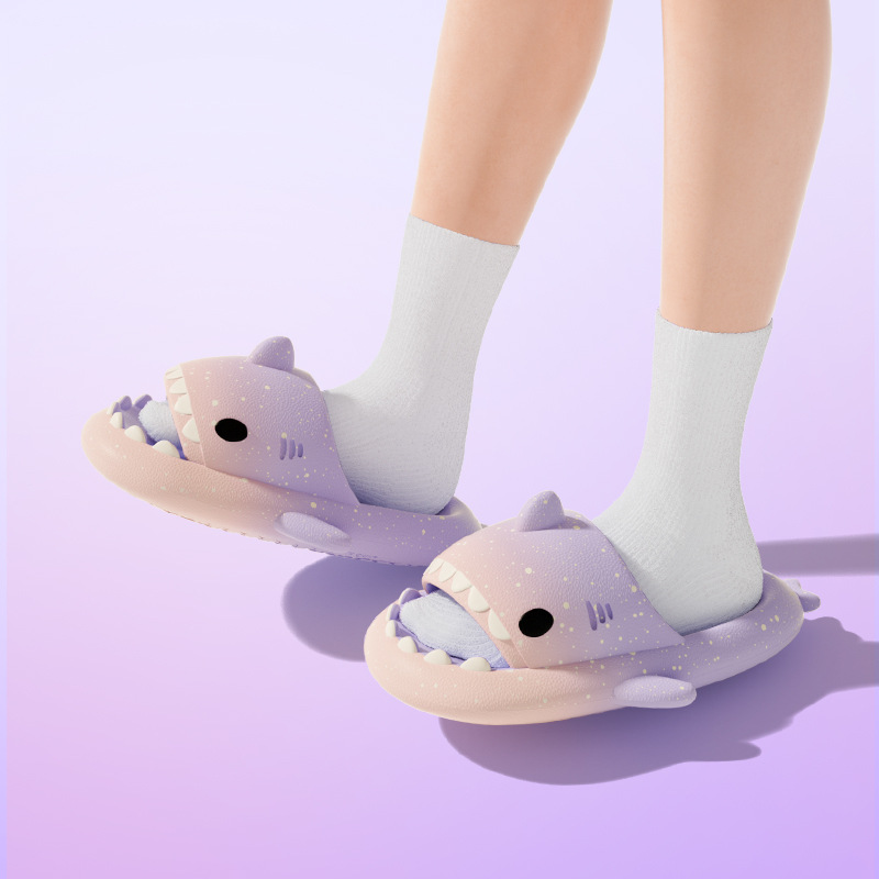 Pantoufles de requin de dessin - Men'S Shoes In Style avis et prix