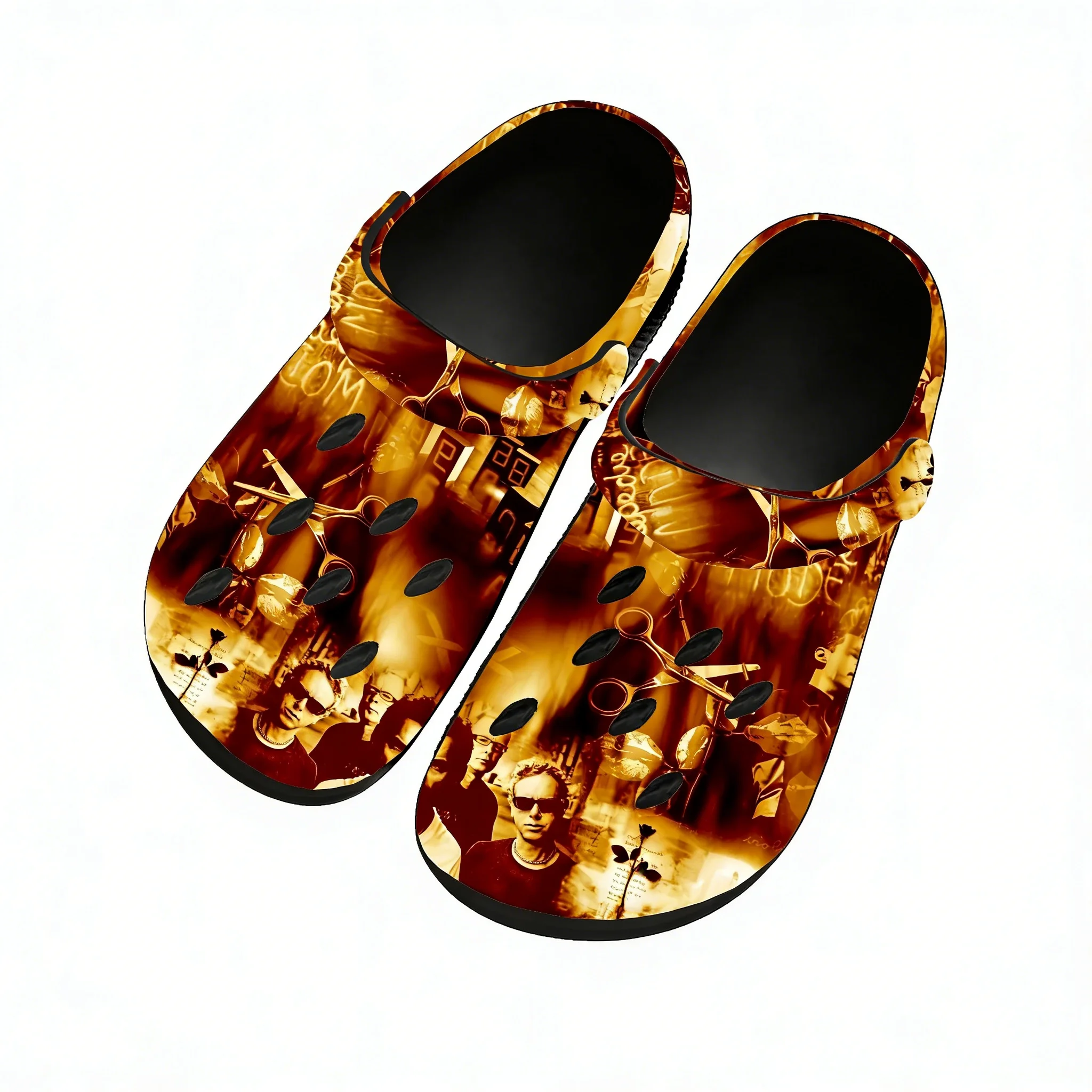 Sandales Depeche Mode pour hom - Men Shoes Black avis et prix