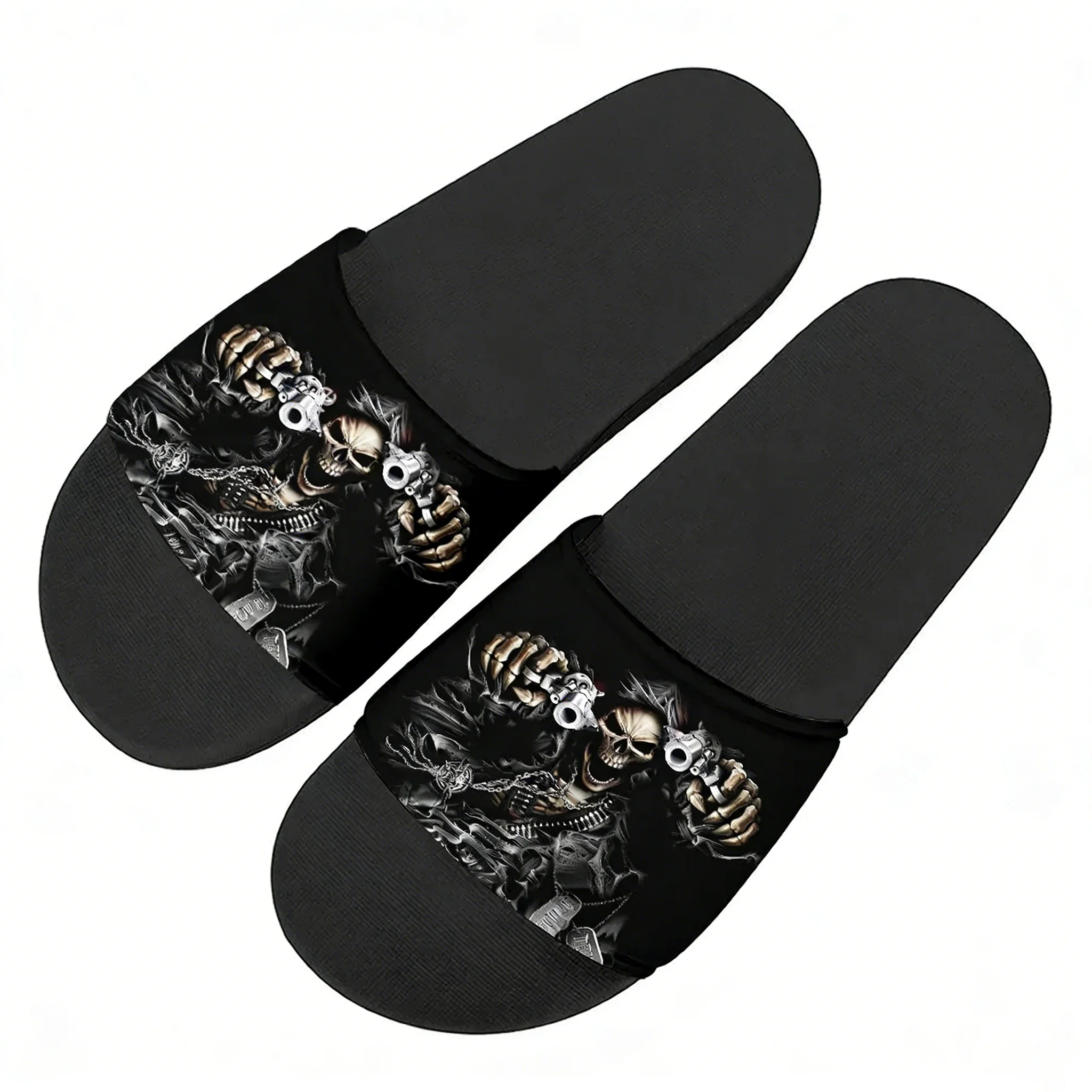 Claquettes fantaisie motif squ - Men'S Shoes In Style avis et prix