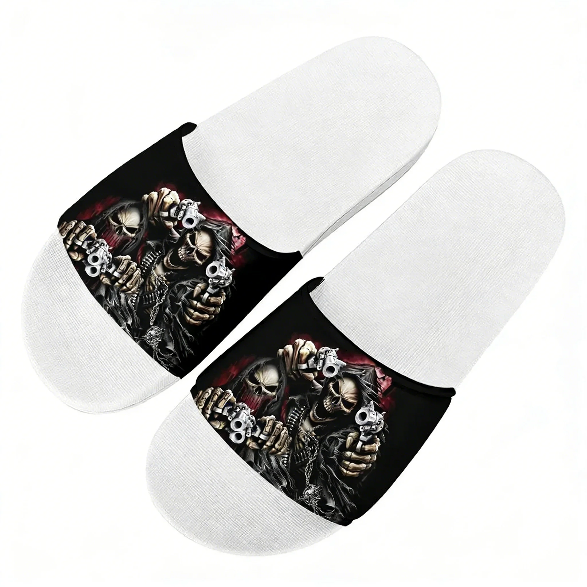 Claquettes fantaisie motif squ - Men'S Shoes In Style avis et prix