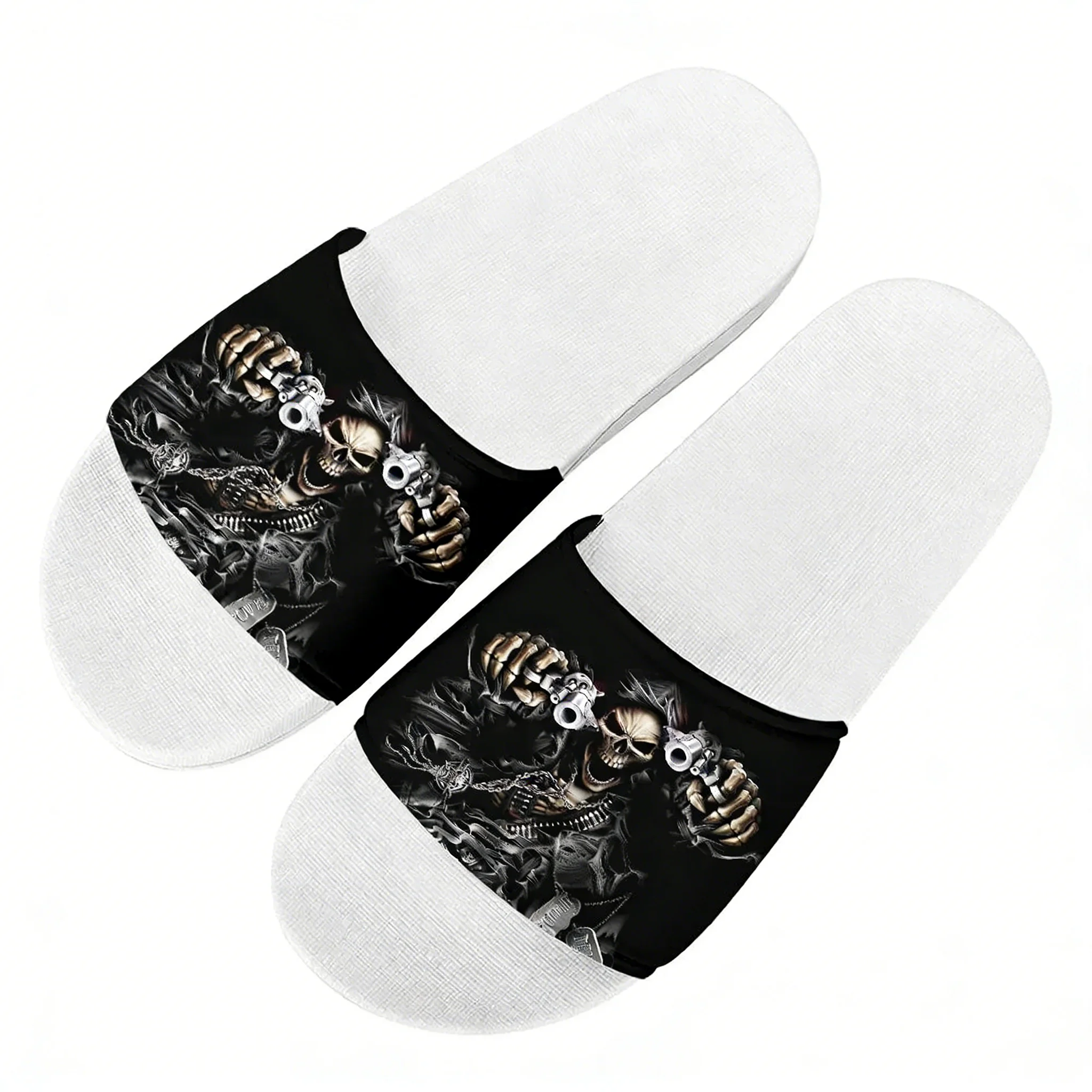 Claquettes fantaisie motif squ - Men'S Shoes In Style avis et prix