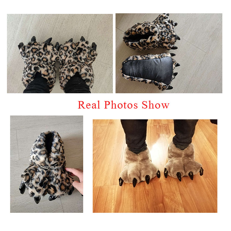 Taille 35-43 noir Animal patte - Men Shoes For Winter avis et prix