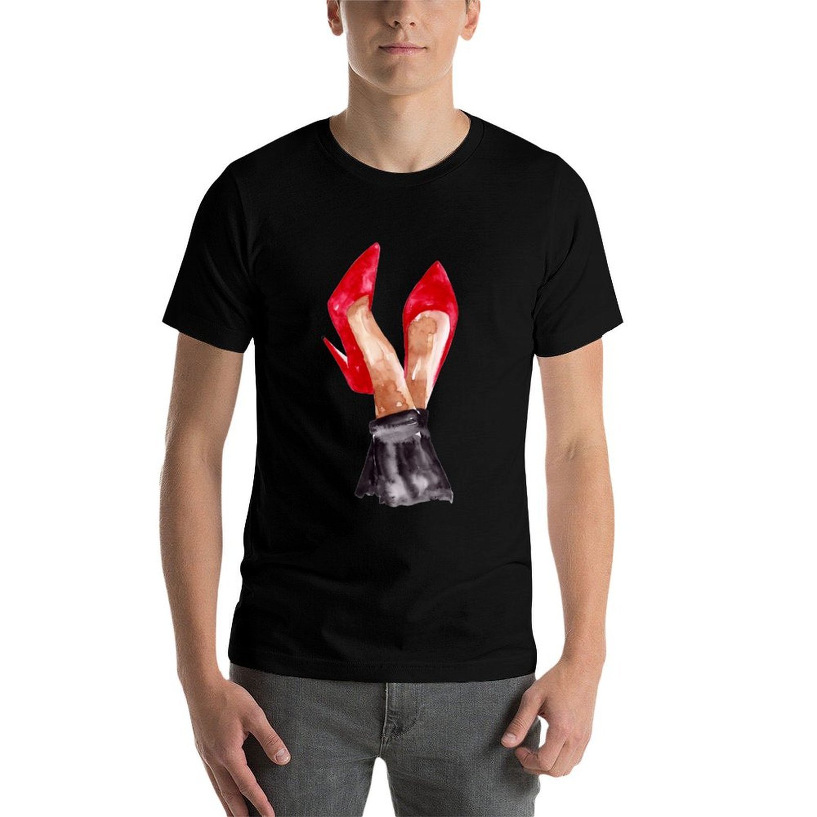 T-shirt décontracté résistant  - Men Shoes Illustration avis et prix