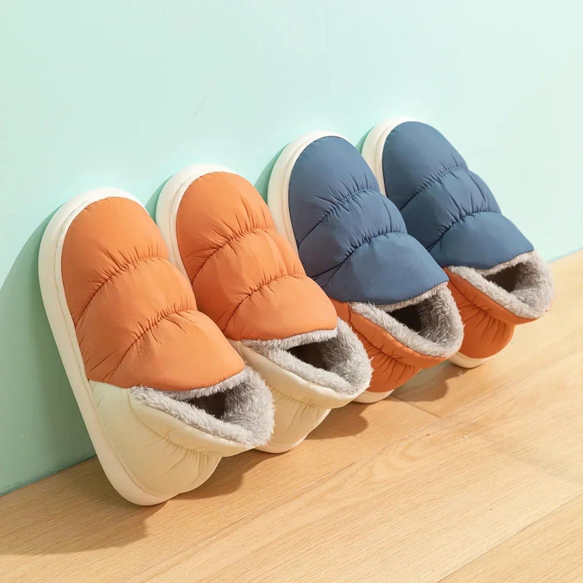 Pantoufles d'hiver en tissu im - Men Shoes For Winter avis et prix
