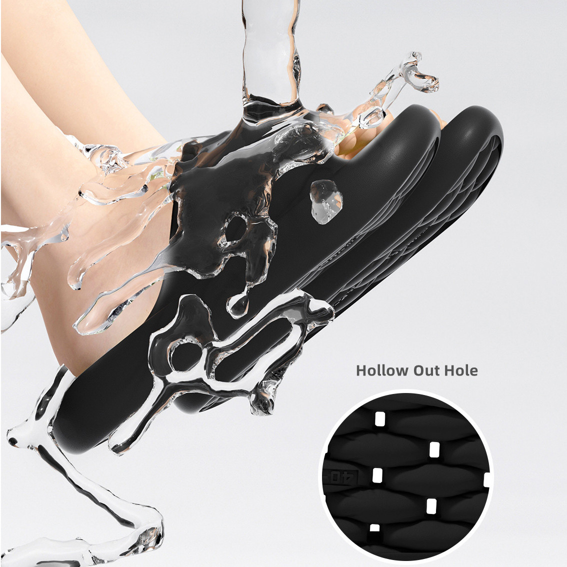 Chaussons de bain grande taill - Men Shoes H&M avis et prix