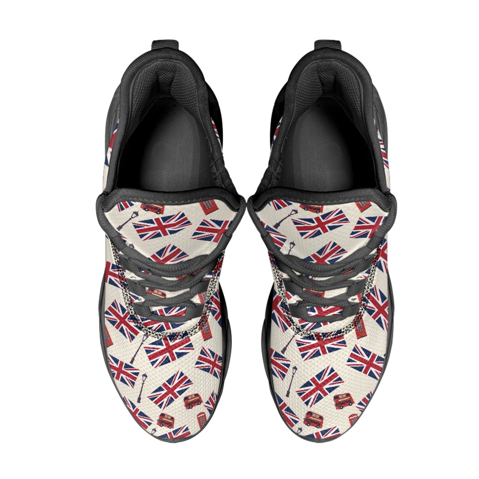 PENSTROLL UK Union Jack Basket - Men Shoes Uk avis et prix