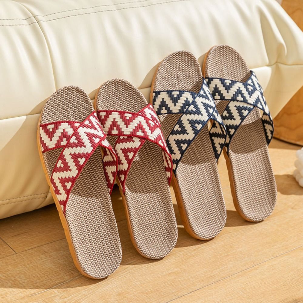 Chaussons croisés en lin style - Men'S Shoes In Style avis et prix
